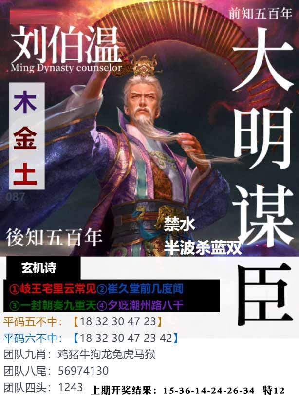 087期大明谋臣[图]